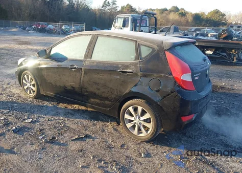 2013 Hyundai Accent Se из США, поврежденный, VIN KMHCU5AE0DU109027